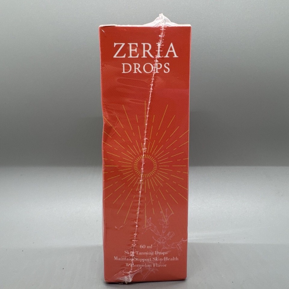 ❤️ Zeria Skin Tanning Drops – Glow from Within | 60 ml | NWT